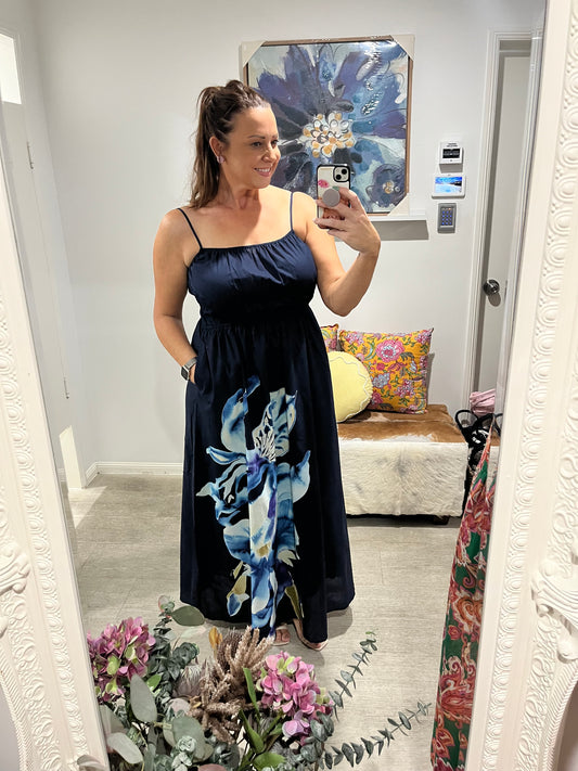 STACI MAXI SLEEVELESS DRESS