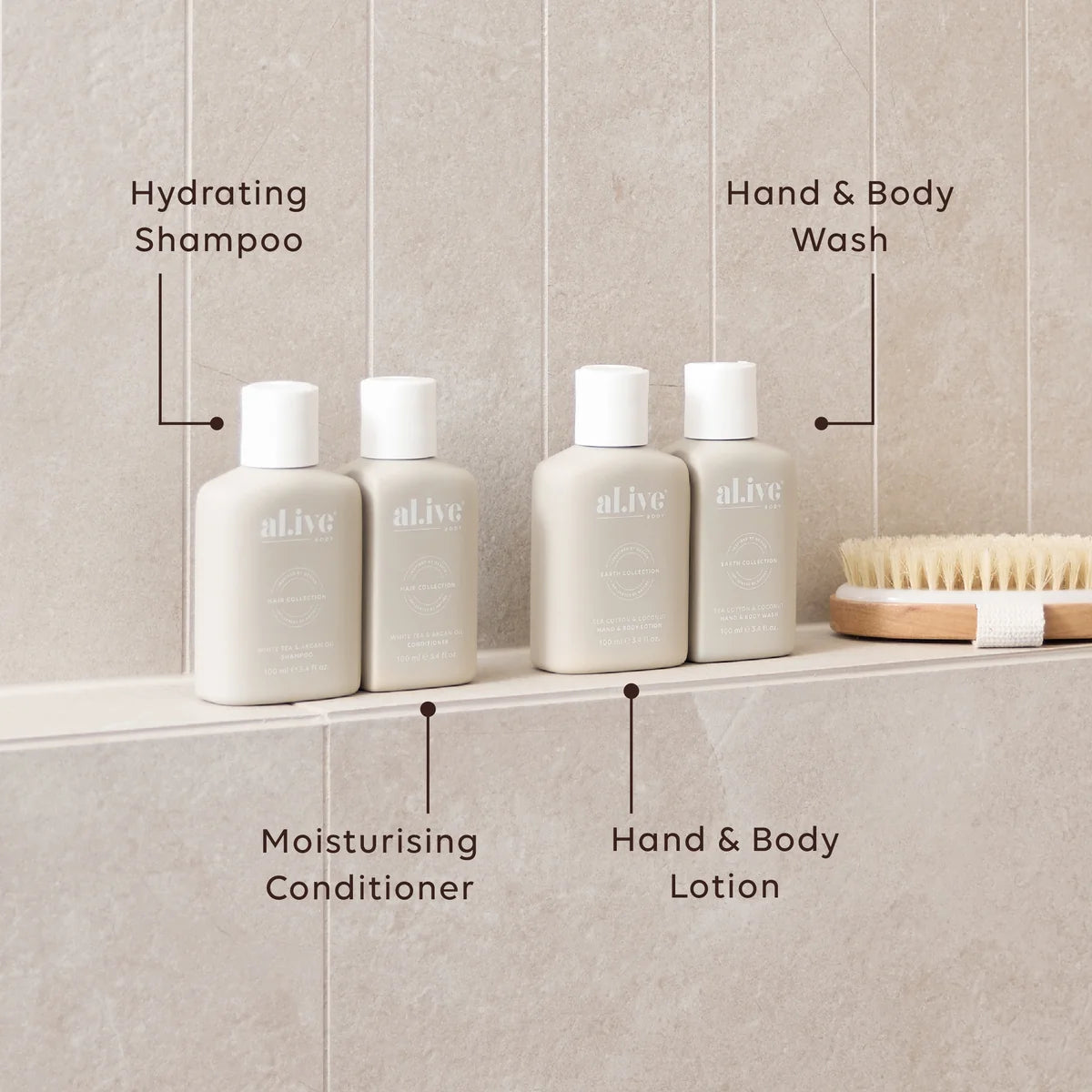 AL.IVE HAIR & BODY TRAVEL PACK