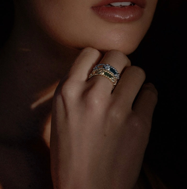 SABLE&DIXIE FRANCES RING GOLD