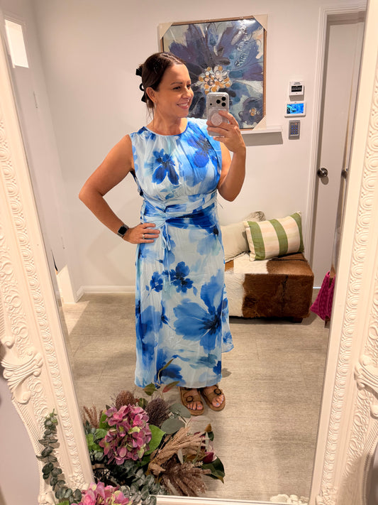 LORRAINE SLEEVELESS MAXI DRESS
