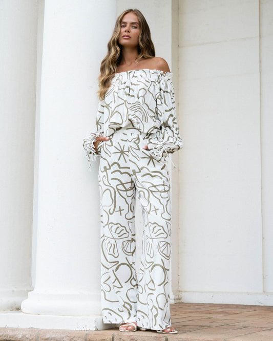 ZITA LINEN PANT