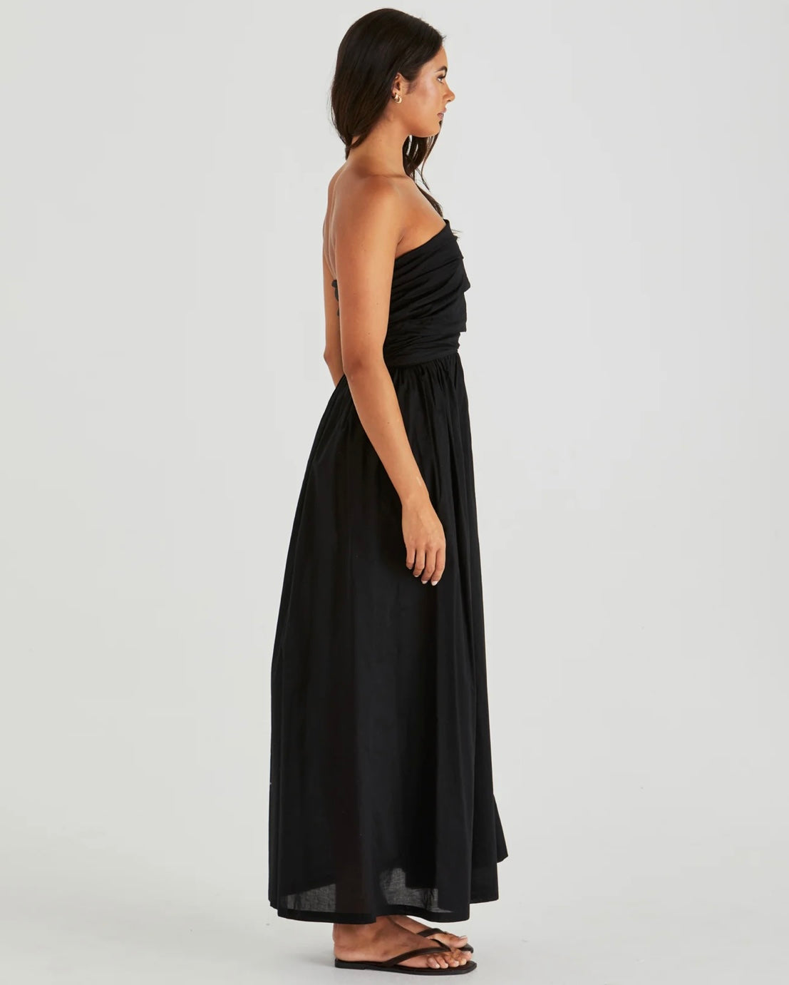 SASS MINA STRAPLESS DRESS