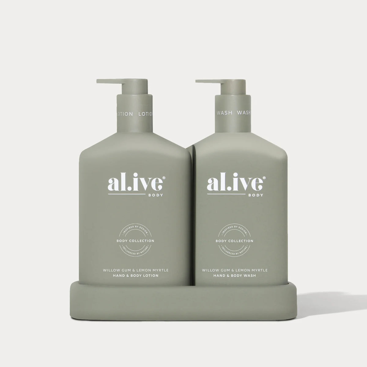 AL.IVE WASH & LOTION DUO WILLOW GUM & LEMON MYRTLE