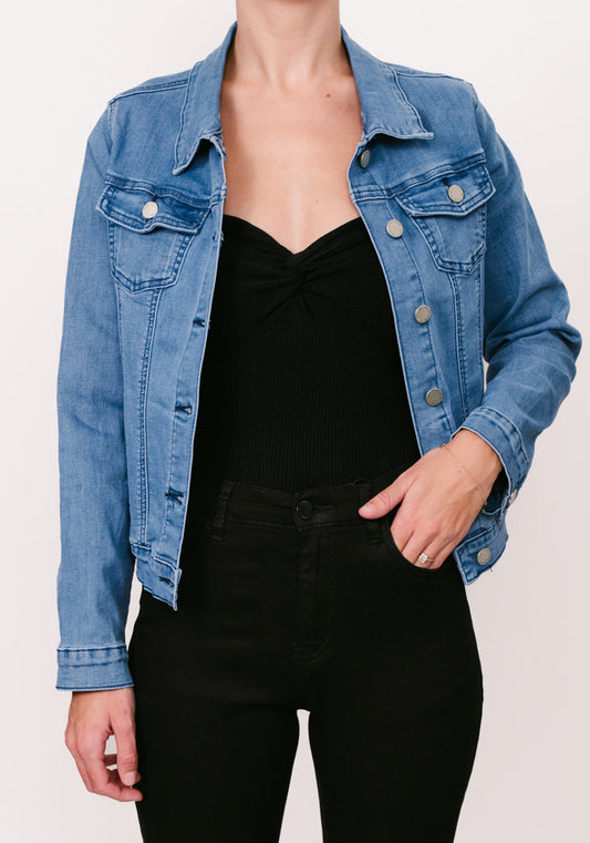 CGJ9925-DBLUE DENIM JACKET