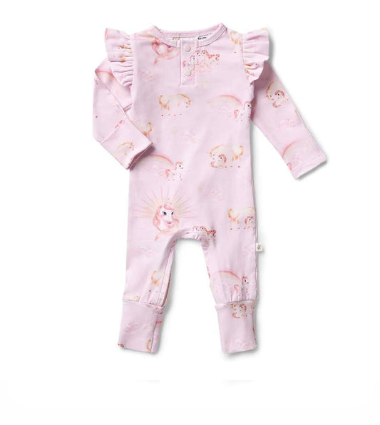 SH UNICORN L/S GROWSUIT