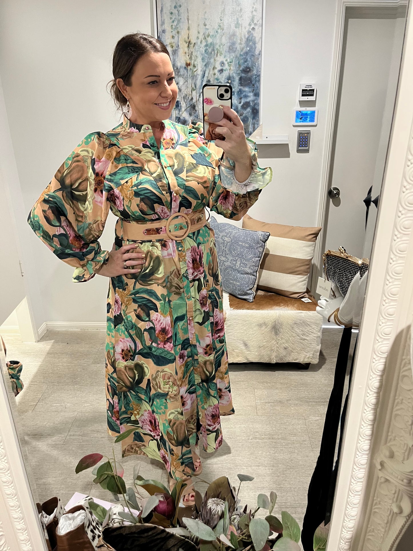 DONATELLA MOCHA ROSE MAXI