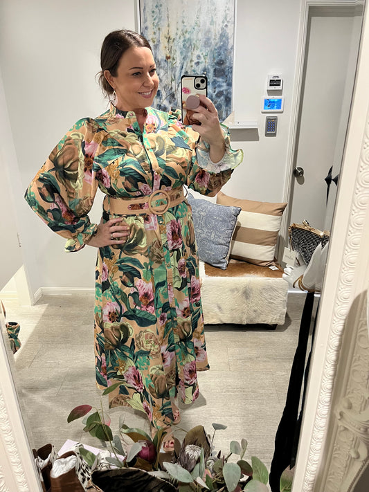 DONATELLA MOCHA ROSE MAXI