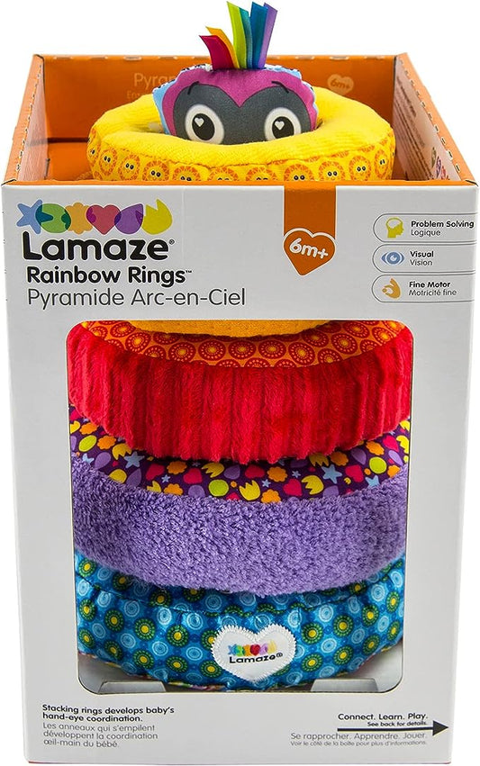 L27233B LAMEZE RAINBOW RINGS