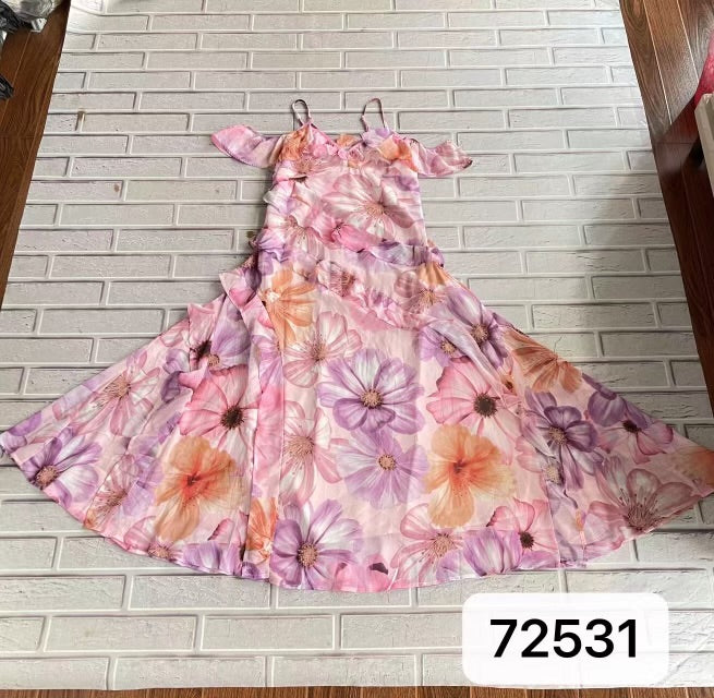 PIASTRE FLORAL DRESS