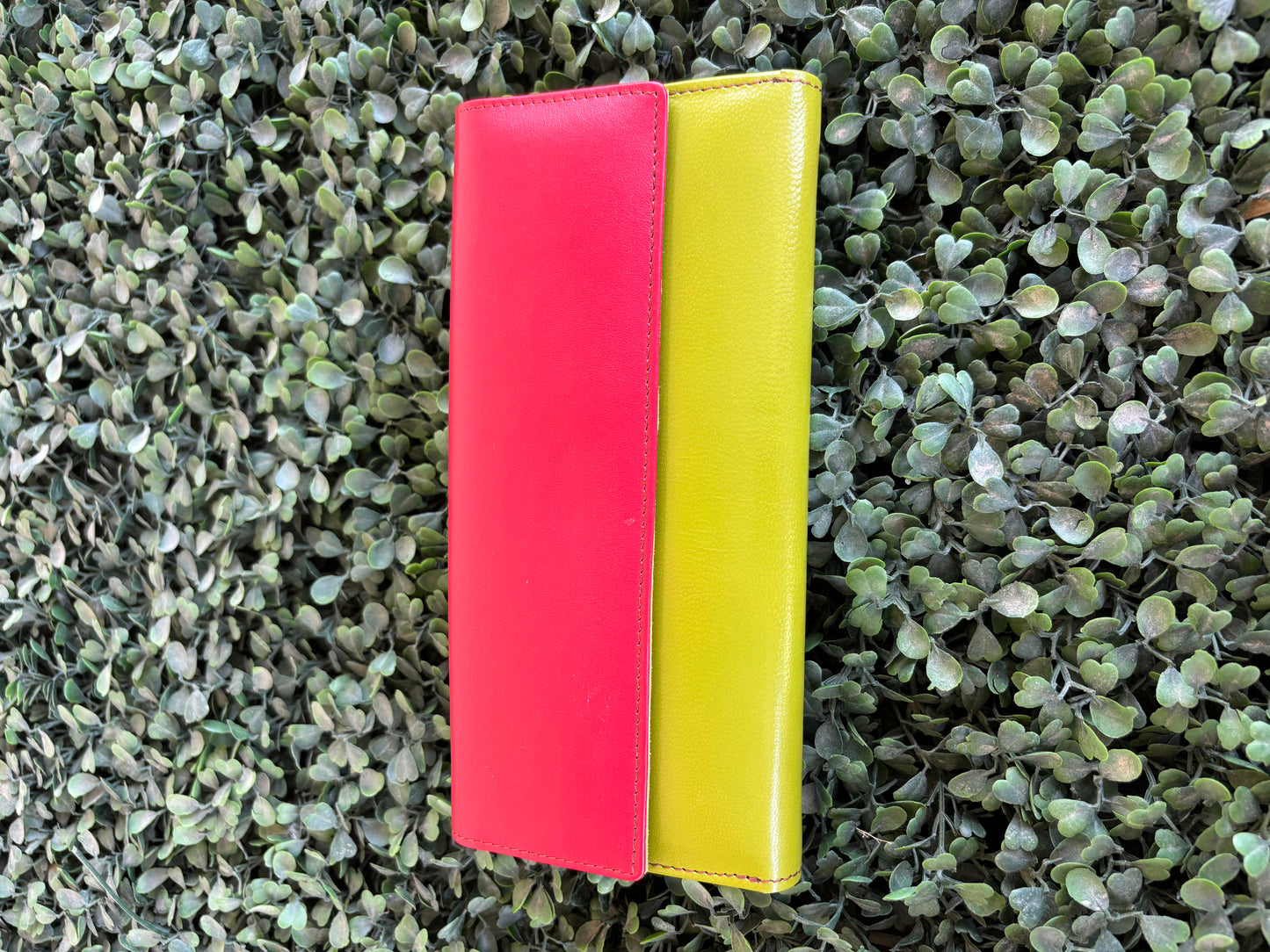 COLOUR DROP LEATHER PURSE