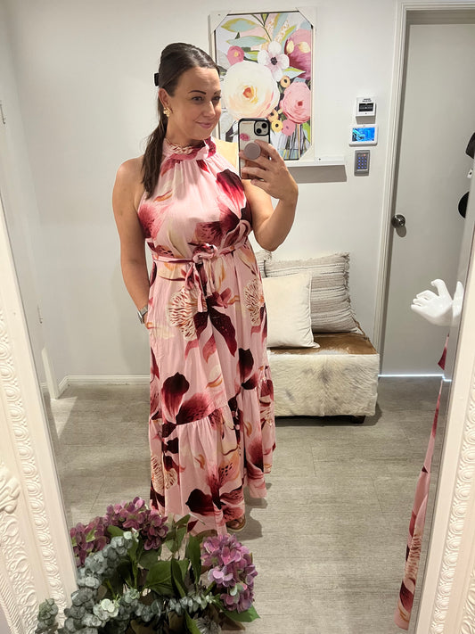 LABEL OF LOVE LILY BLUSH DRESS