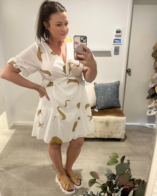 CELECTIAL TWIST DRESS