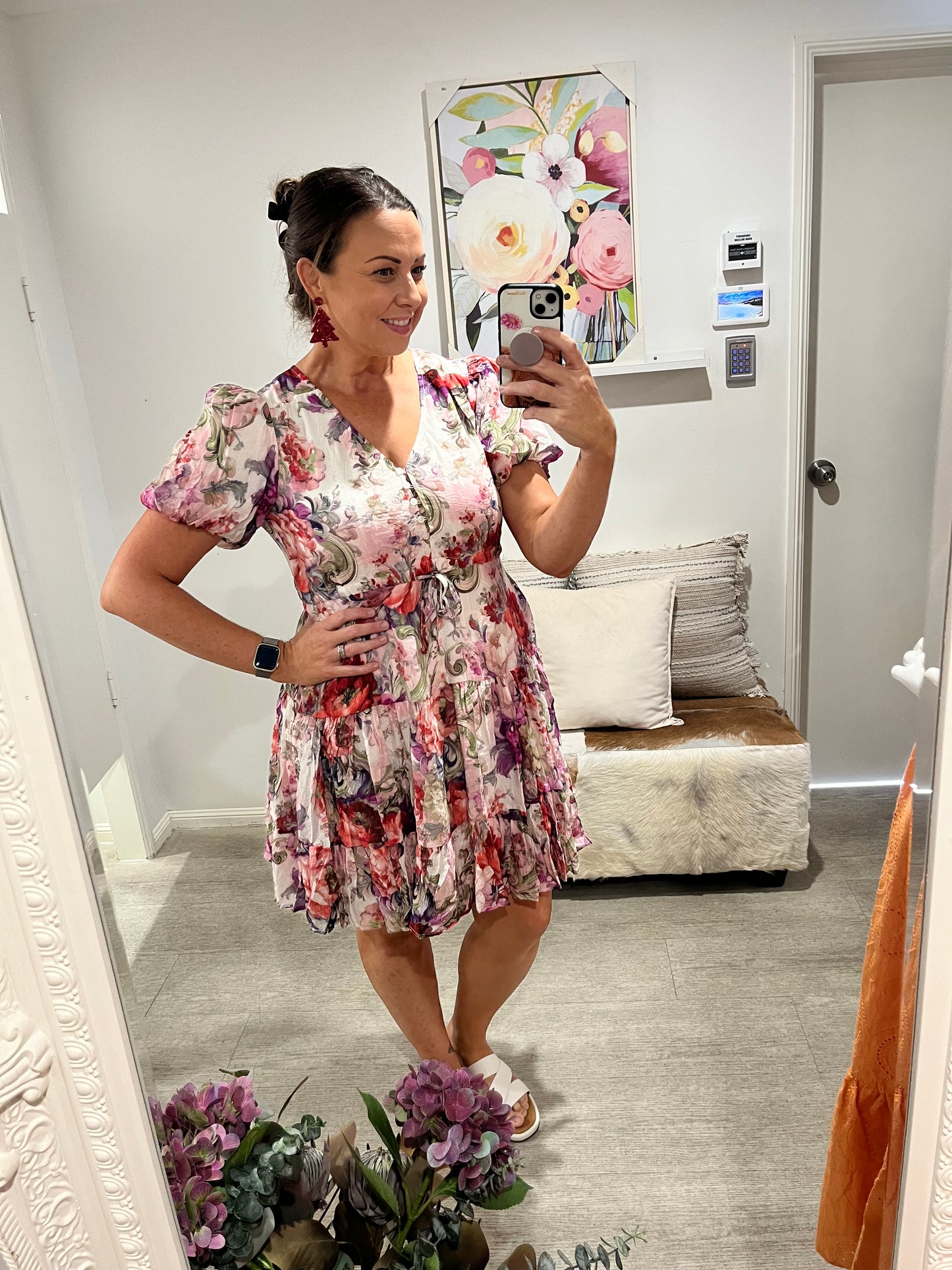 FRIA ETTY FLORAL DRESS