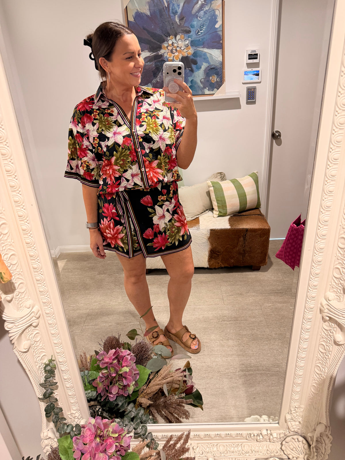 LORRAINE FLORA SKORT
