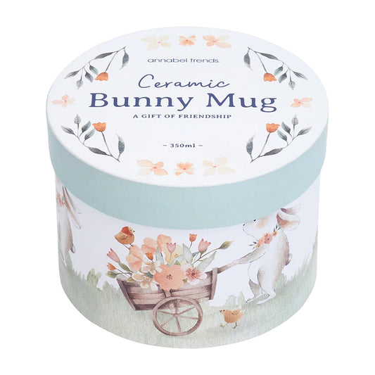 CERAMIC BUNNY MUG FRIENDSHIP