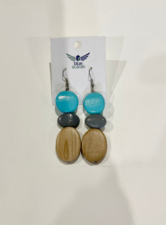E410267 TIMBER EARRINGS
