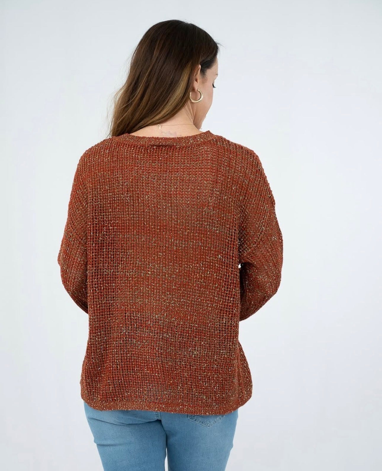 GLITZ KNIT TAN