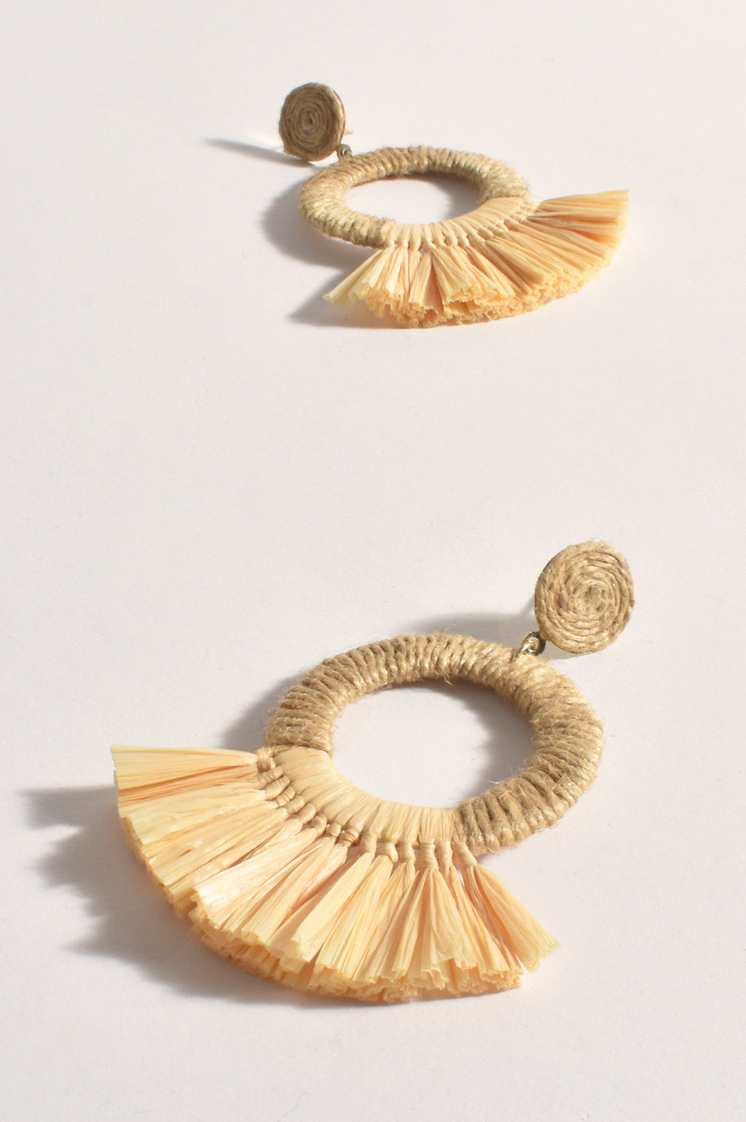 AEA-3133YELL FRINGE EARRINGS