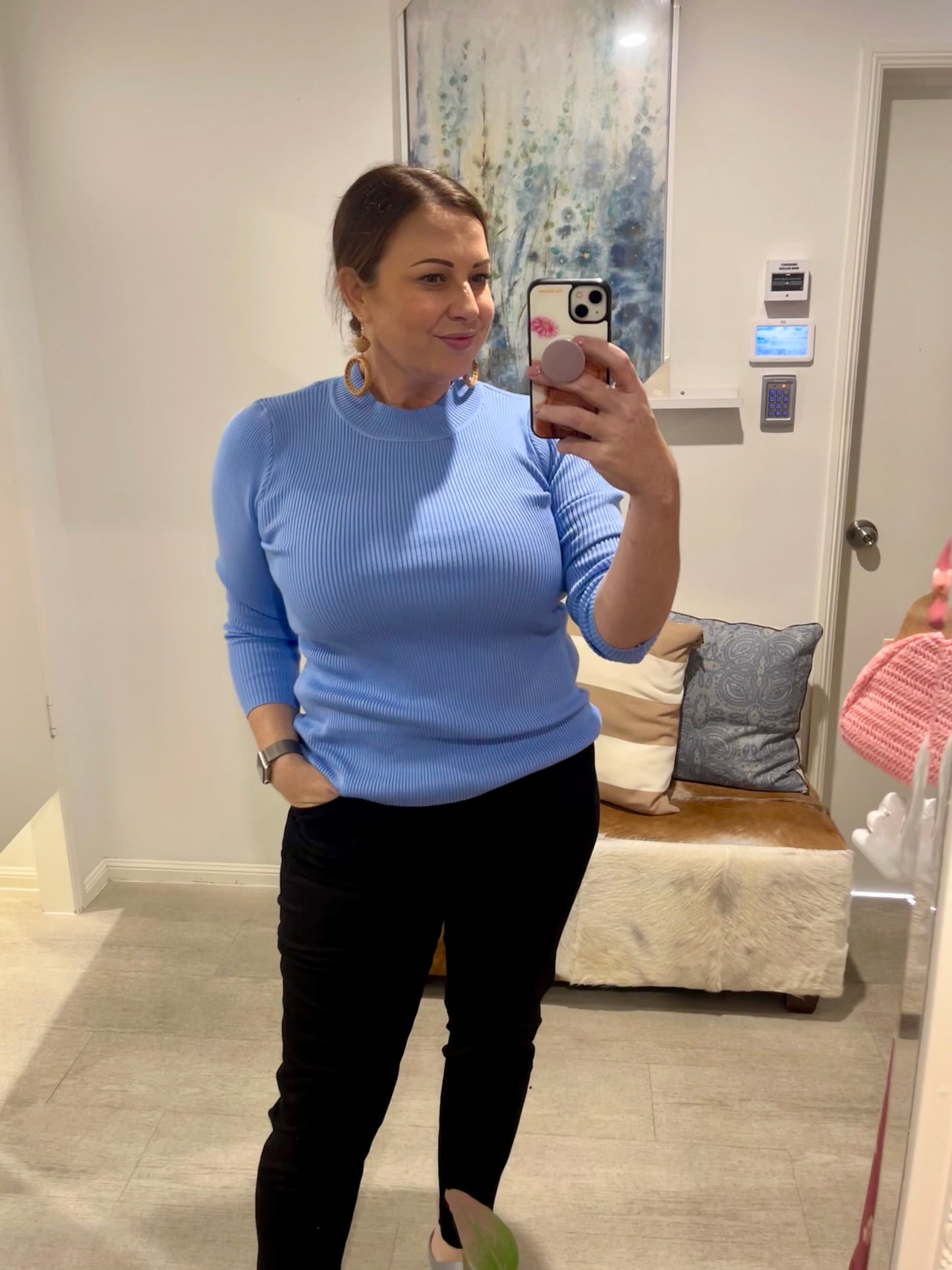 JAMIE SKIVVY SKY BLUE