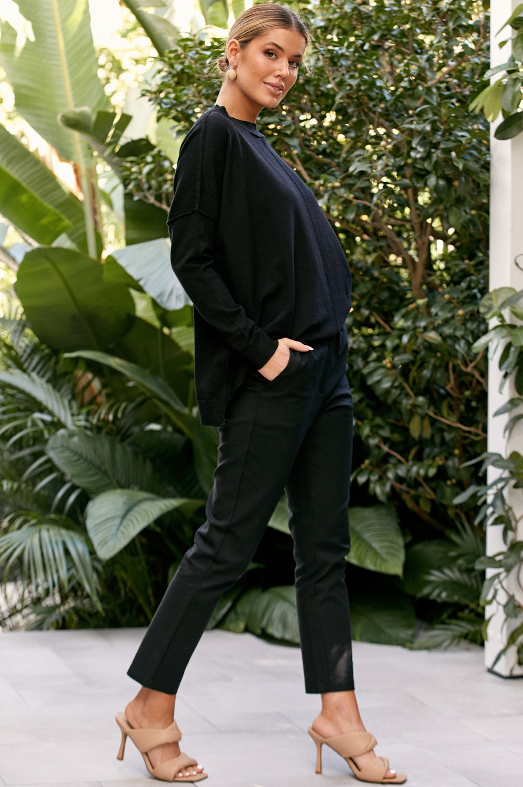AJD-0344BLAC TALIA PANT