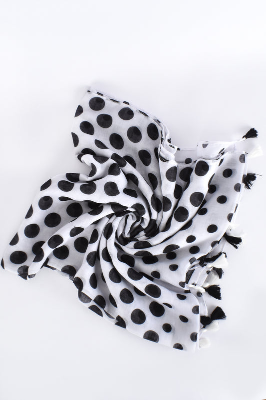 ASD0918 MONO SPOT SCARF