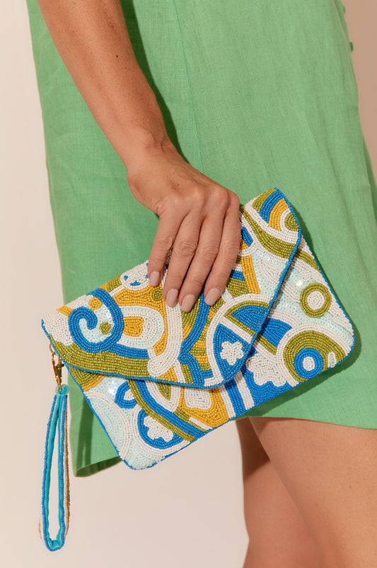 AVA-2606BLUEMULT SWIRL PATTERN