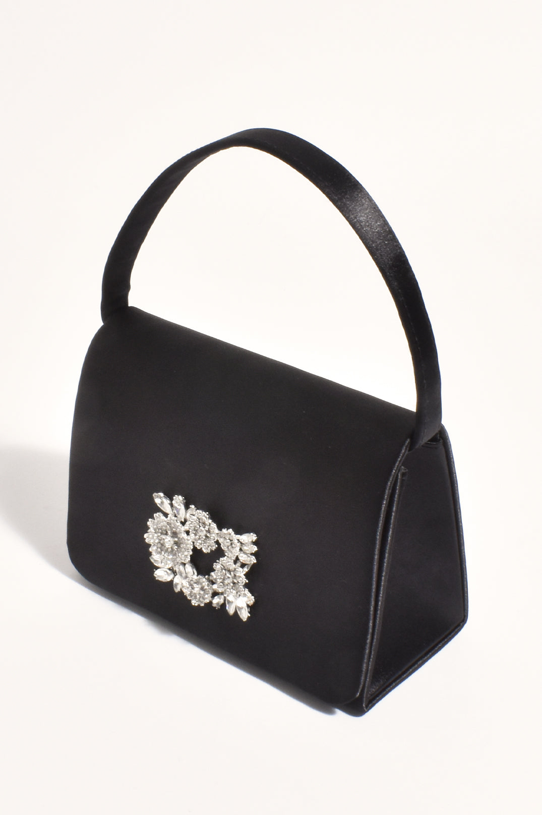 ADORNE CHARLOTTE CLUTCH BLK