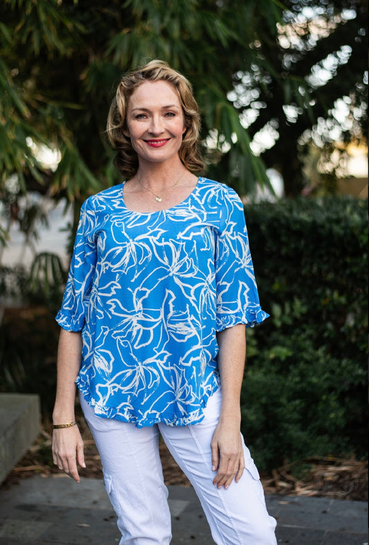 KENNA FLORAL TOP