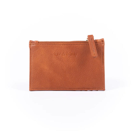 LIV & MILLY CARD WALLET TAN