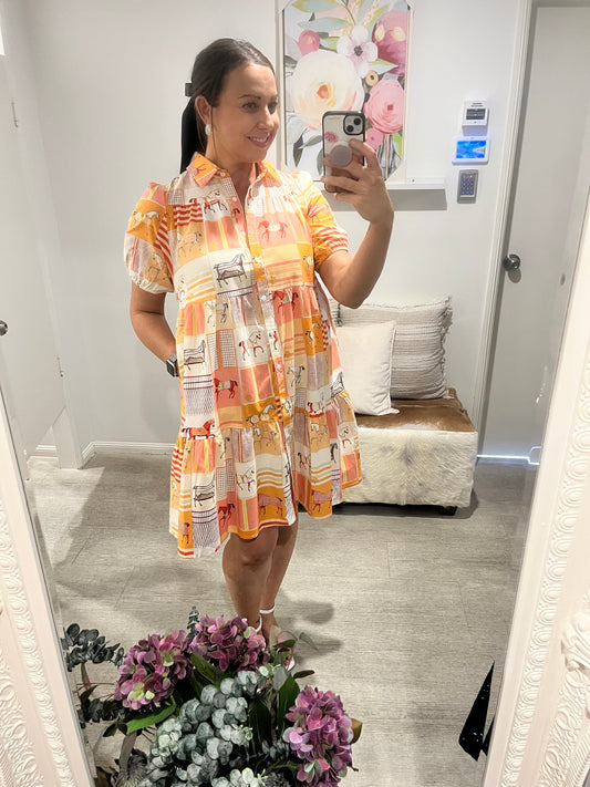 FREEDOM FLAME ELLIE DRESS