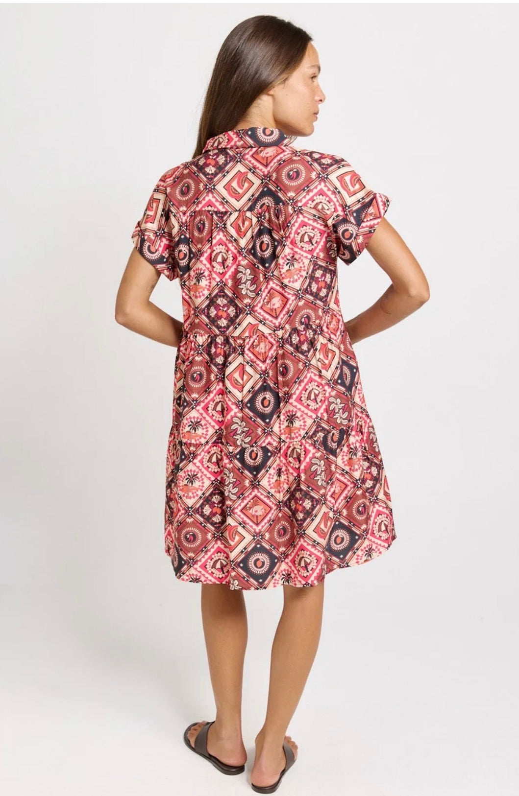 BETTY BASICS COPACABANA SHIFT DRESS