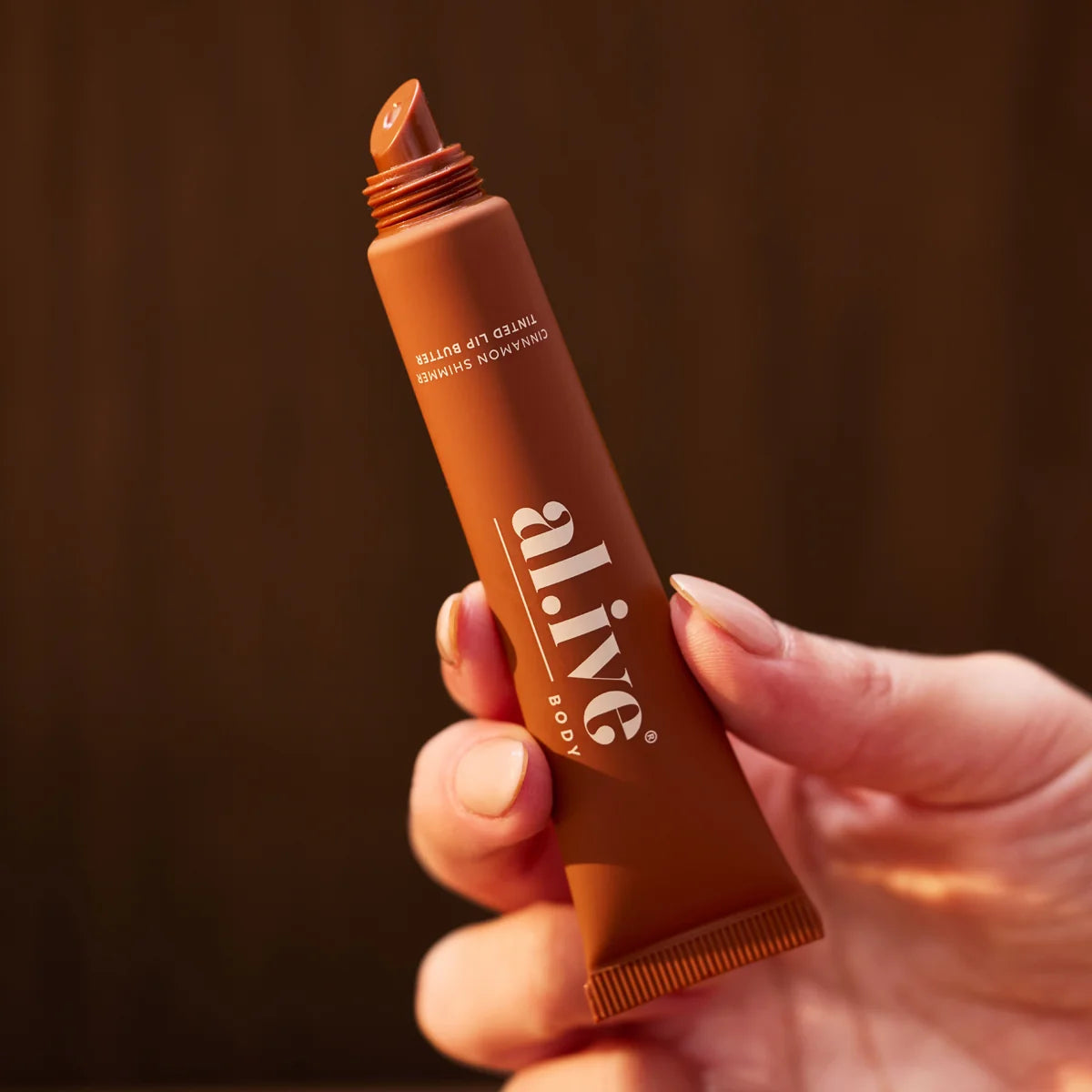 AL.IVE TINTED LIP BUTTER ORNAMENT CINNAMON AND CITRUS