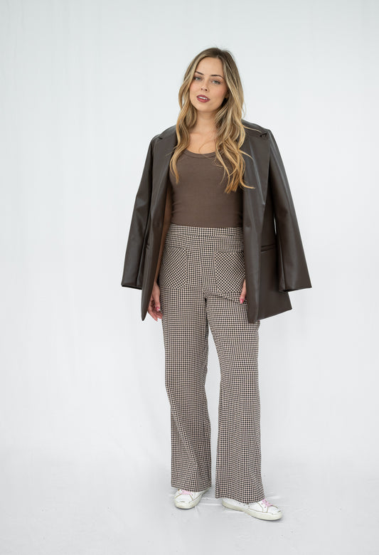 FRIA ELODIE COAT CHOCOLATE
