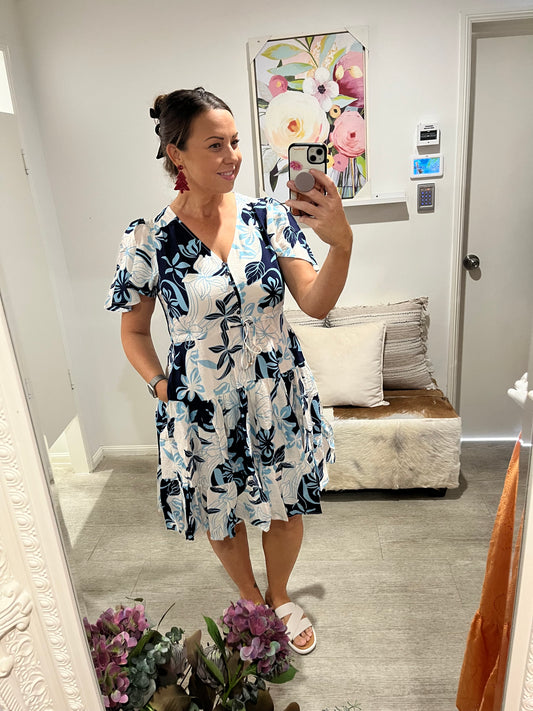 FRIA FLORALS DRESS