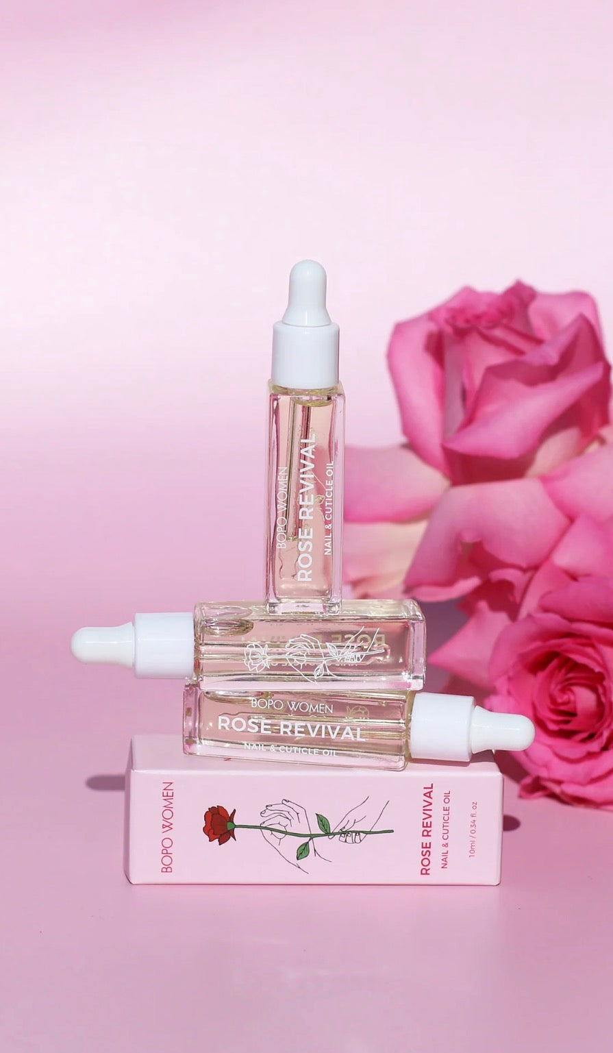 BOPO ROSE REVIVAL NAIL & CUTICLE OIL