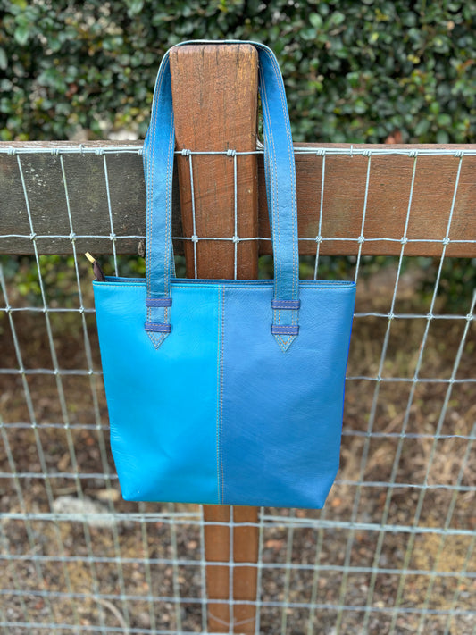 PERRA RANGE LEATHER TOTE HANDBAG