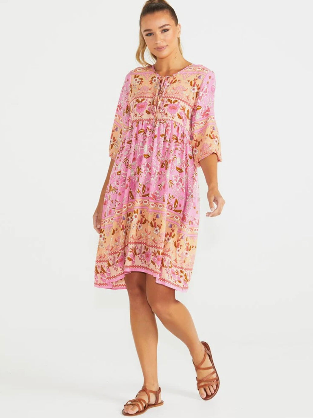 SASS CHIARA DRESS PAISLEY