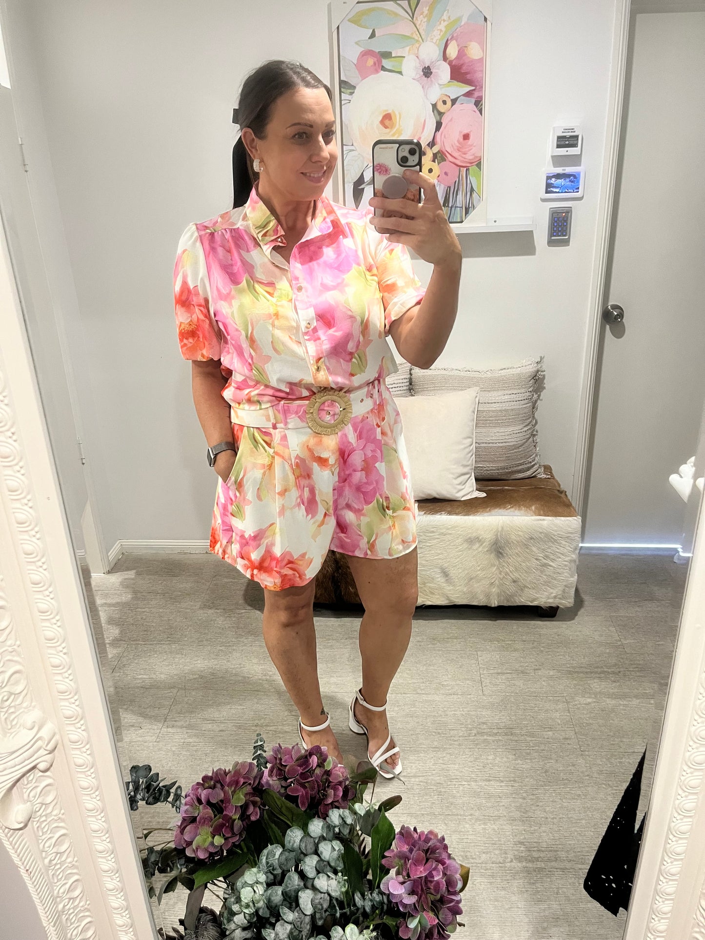 LORRAINE FLORAL SHORTS