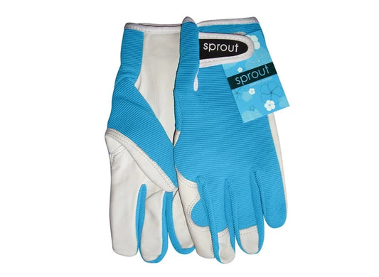 SPROUT GARDEN GLOVES AQUA