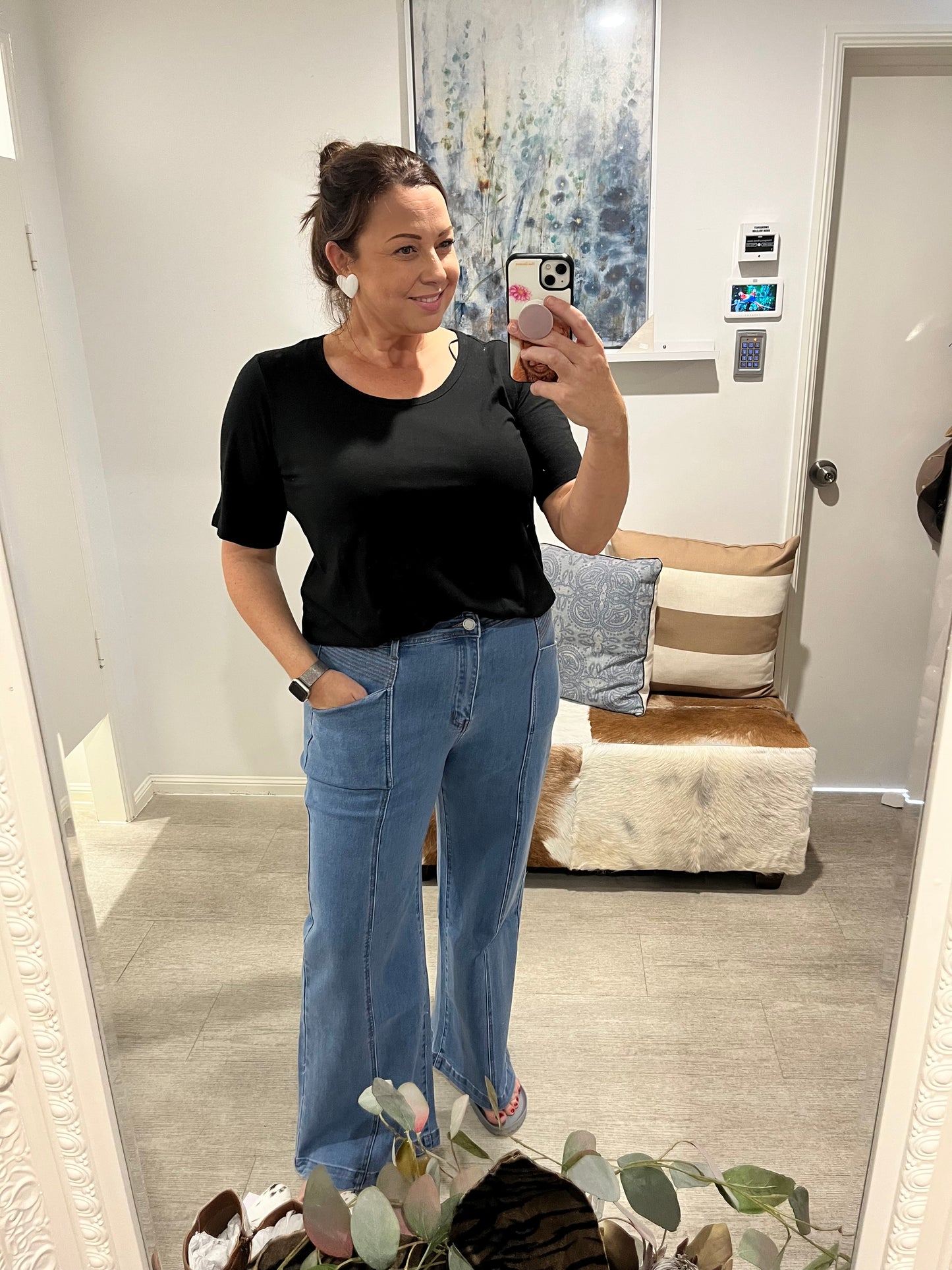 COUNTRY DENIM OUTSEAM JEAN MID WASH