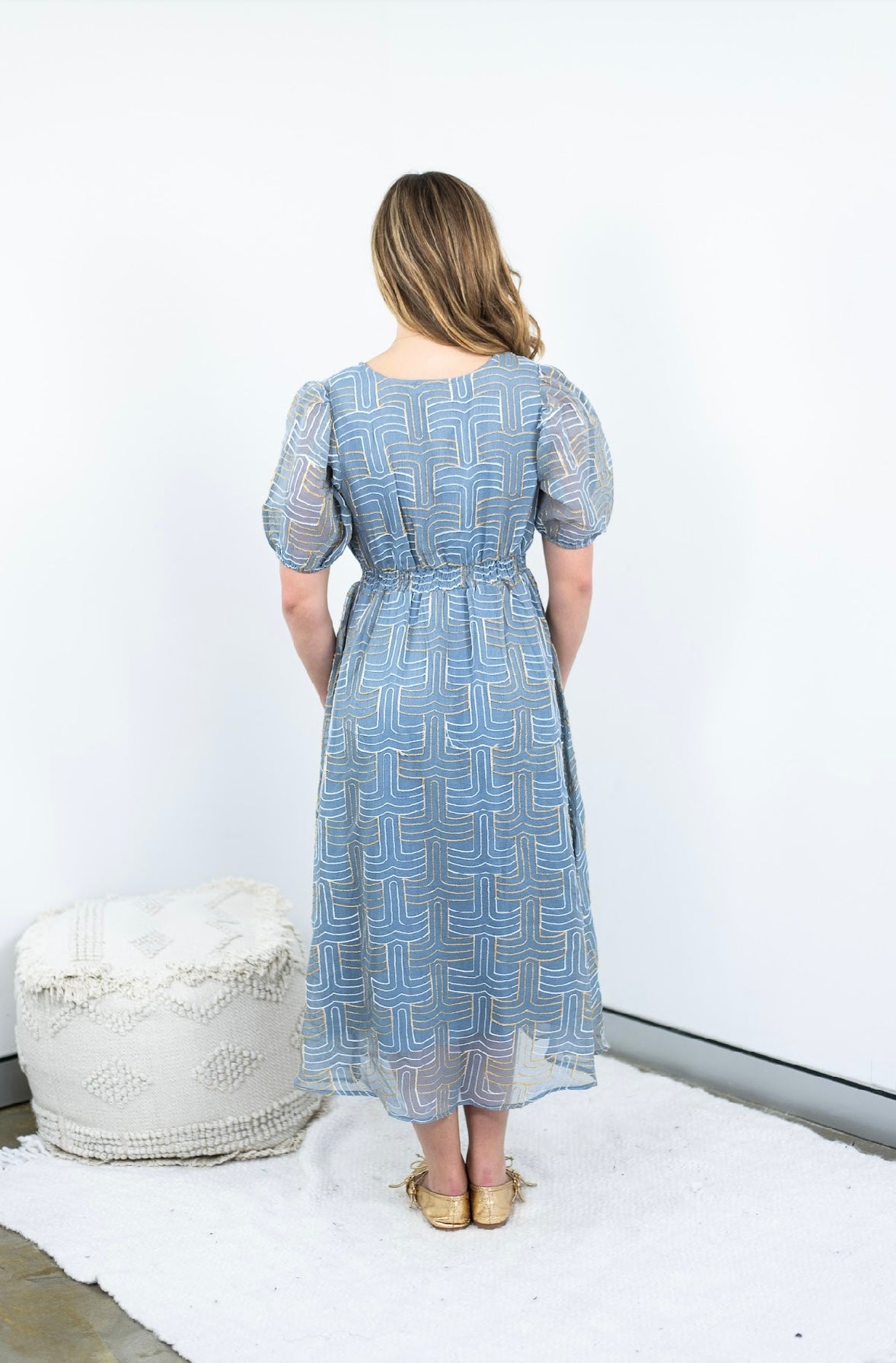 D8984-2A BLUE BELLS DRESS