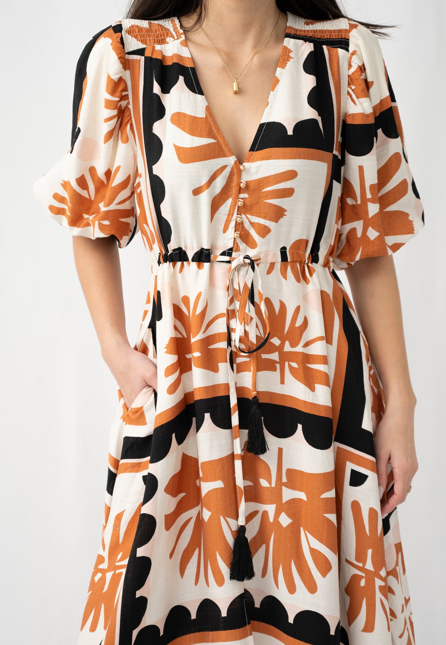 FRIA BRONTY MAXI DRESS