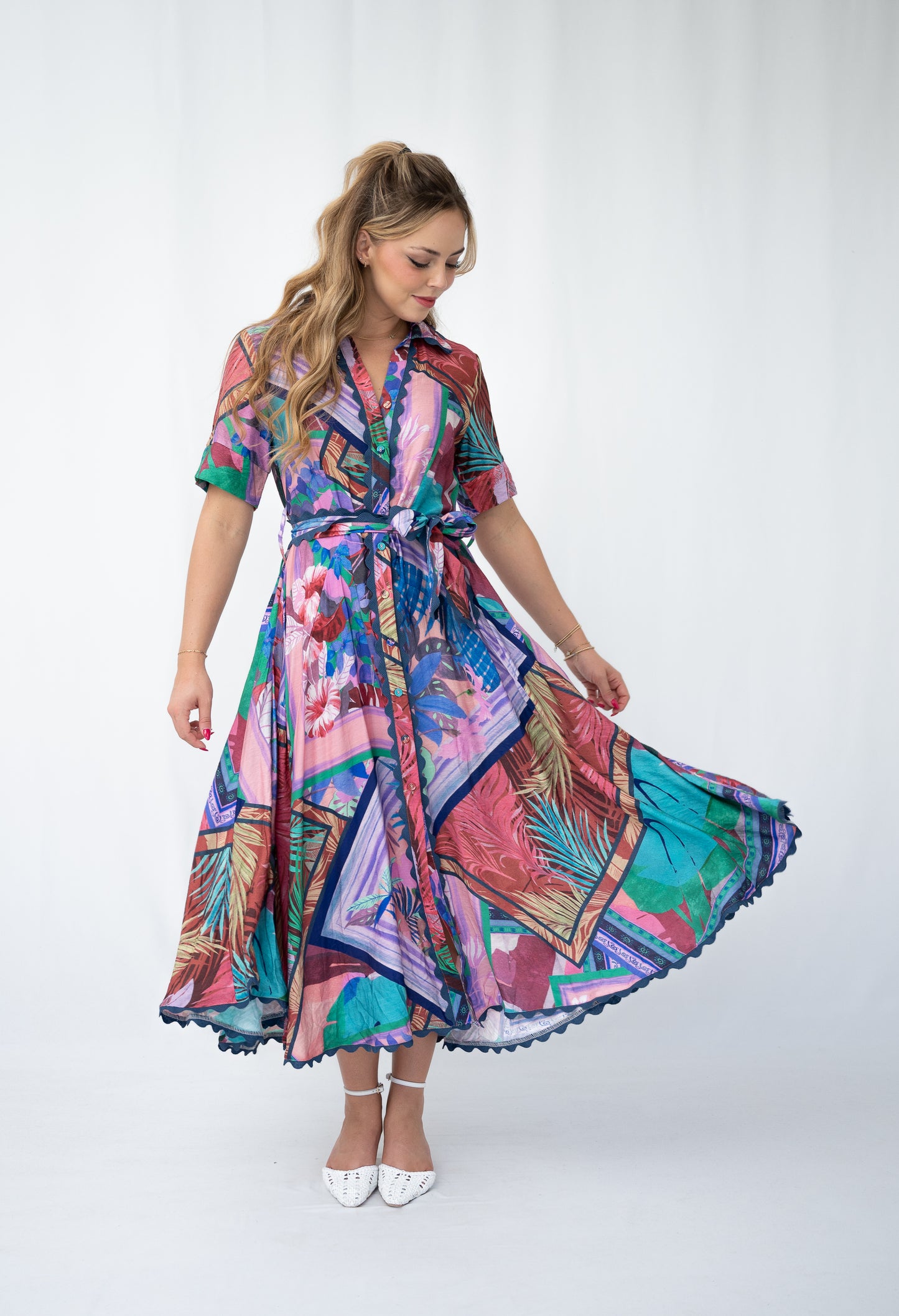 FRIA SPEARS MAXI DRESS