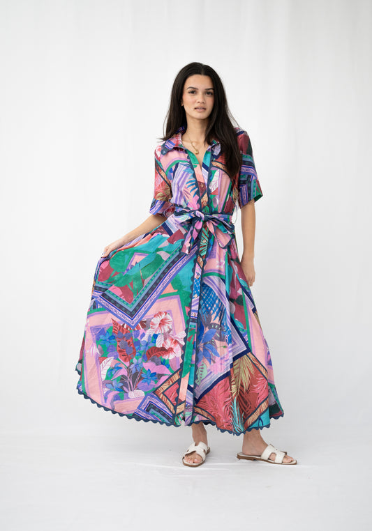 FRIA SPEARS MAXI DRESS