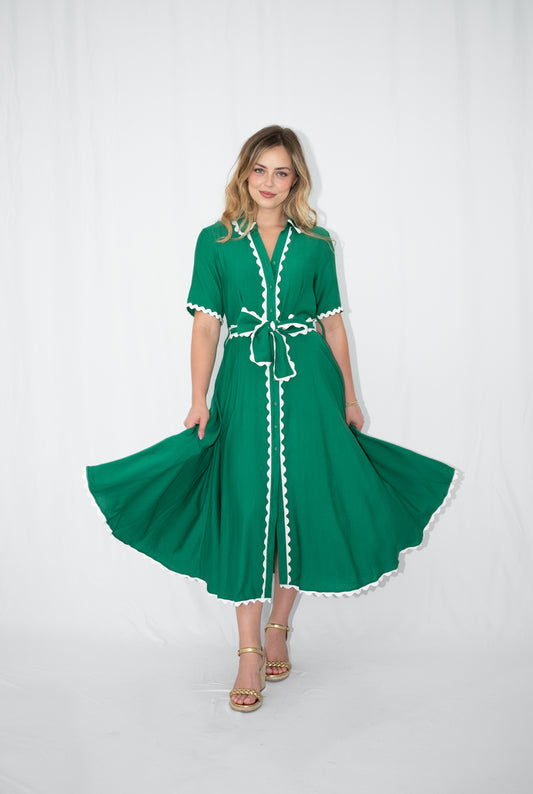 FRIA RIC RAC GREENS MAXI