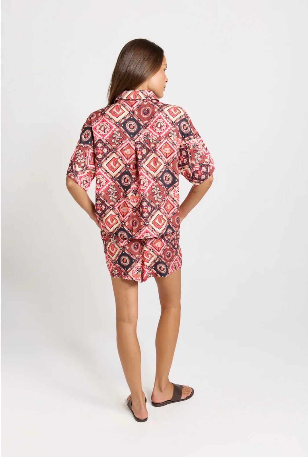 BETTY BASICS SUNSET SHIRT