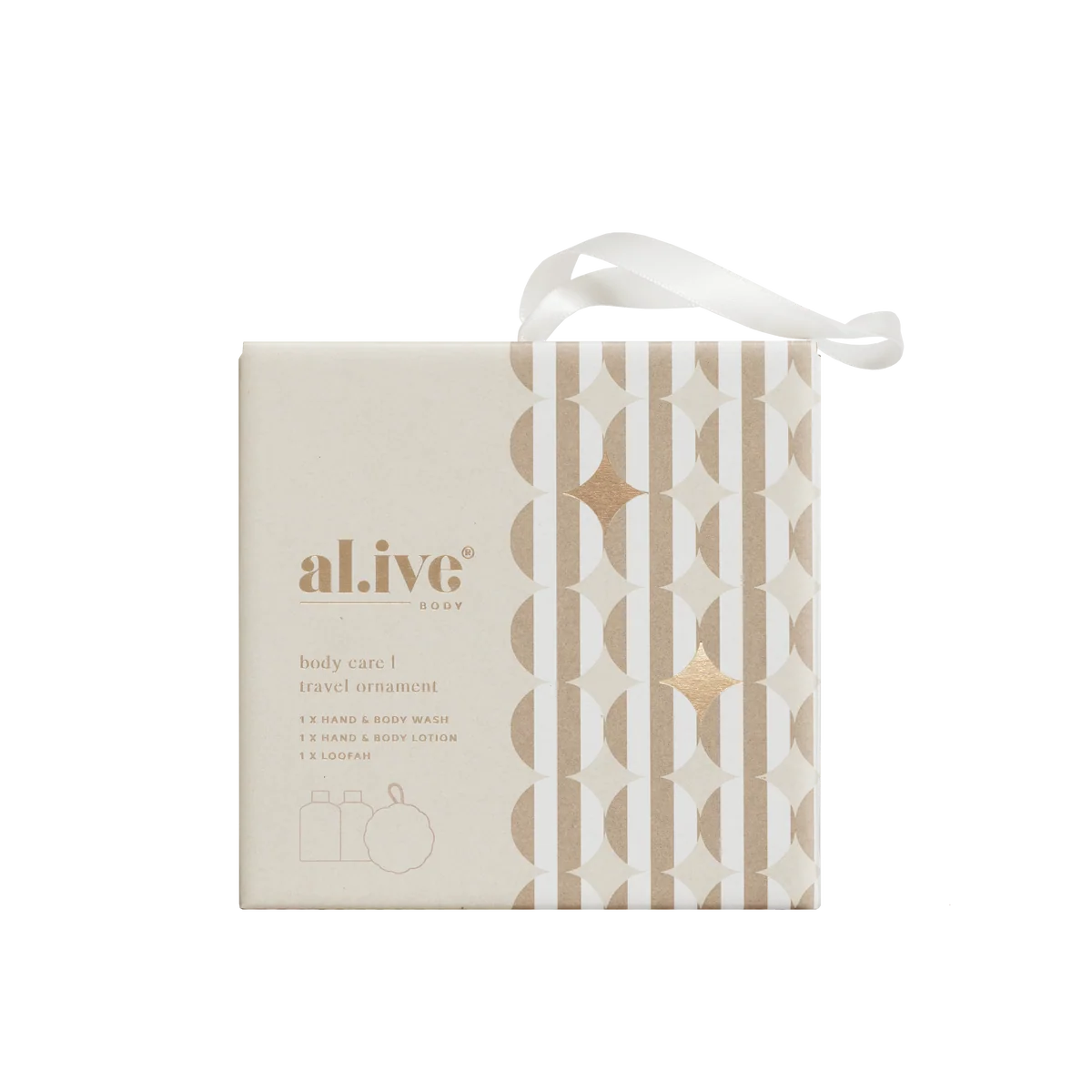 AL.IVE BODY CARE TRAVEL ORNAMENT SEA COTTON & COCONUT