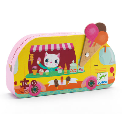 DJ7264 ICE CREAM 16PC PUZZLE