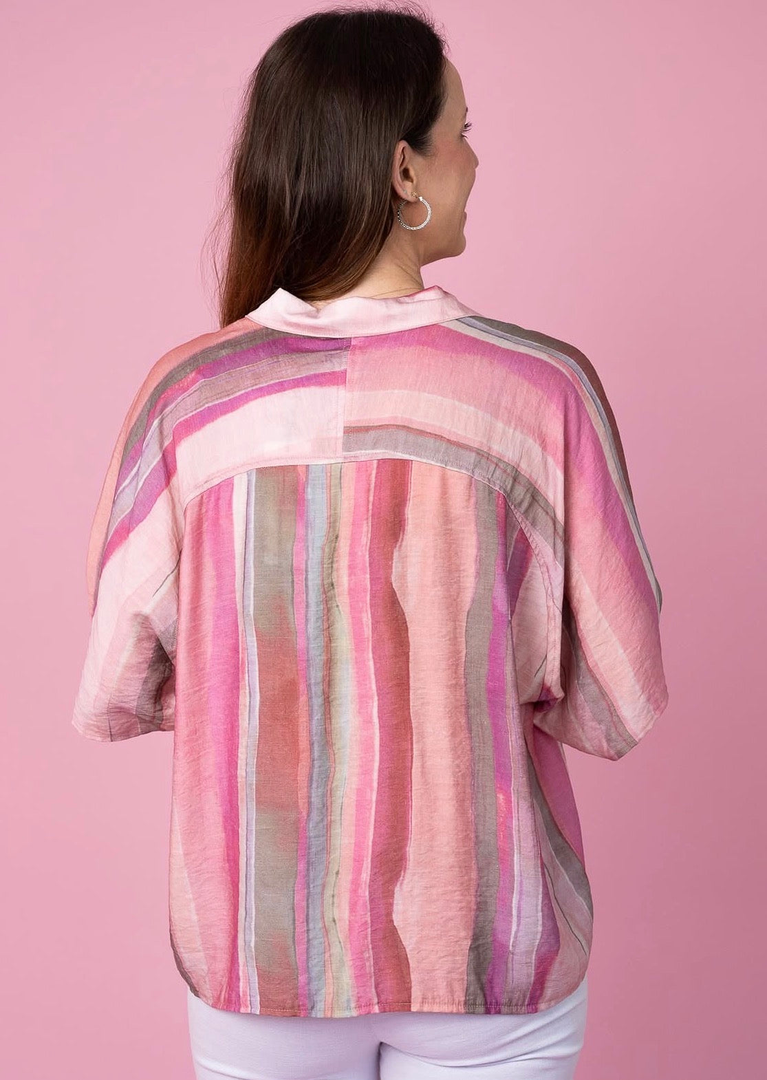 WILLOW TREE STRIPES BLOUSE