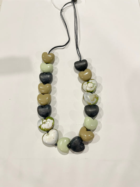 N412279 TIMBER HEARTS NECKLACE